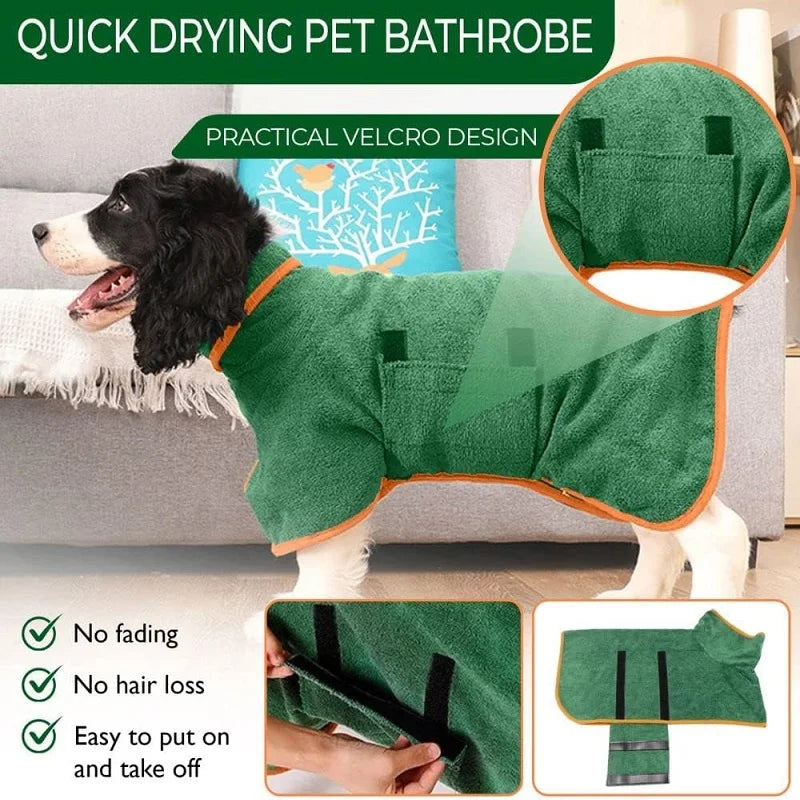 Dog Bathrobe