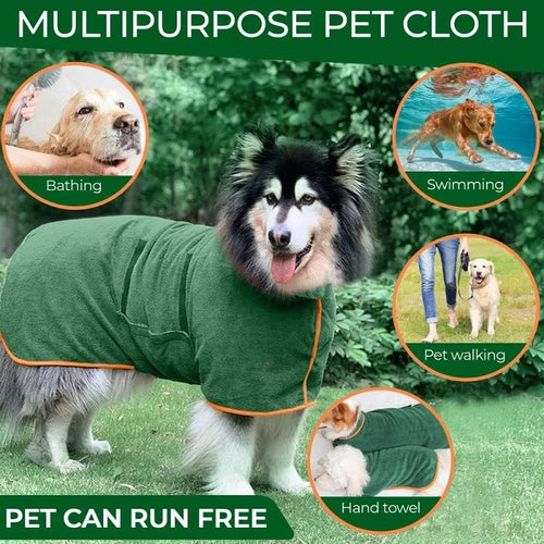Dog Bathrobe