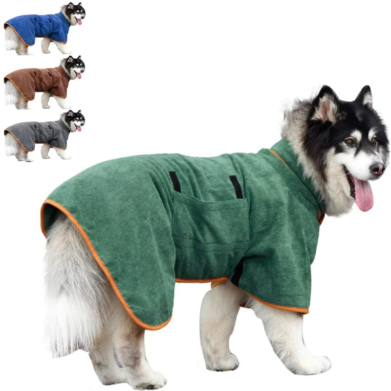 Dog Bathrobe